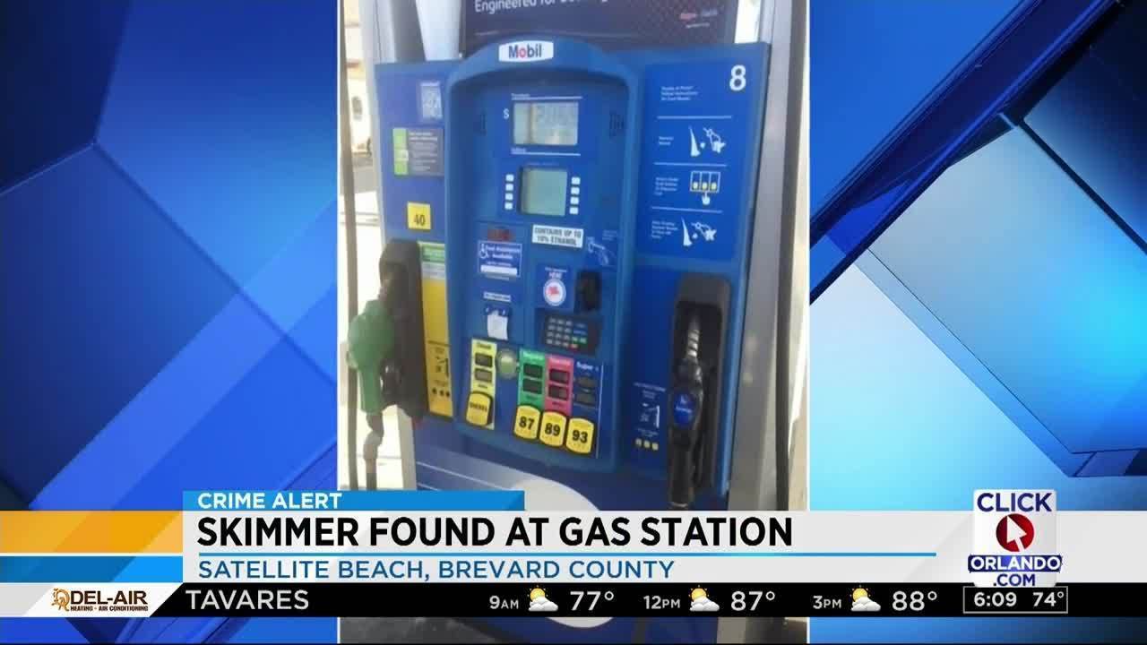Skimmer found at Satellite Beach gas station